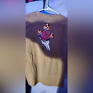 Olive Green Neo Traditional look T-Shirt .